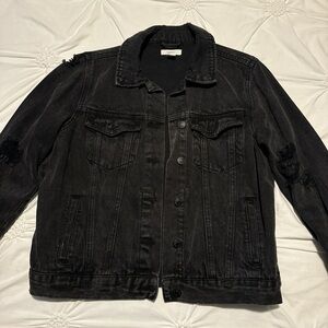 forever 21 distressed jacket